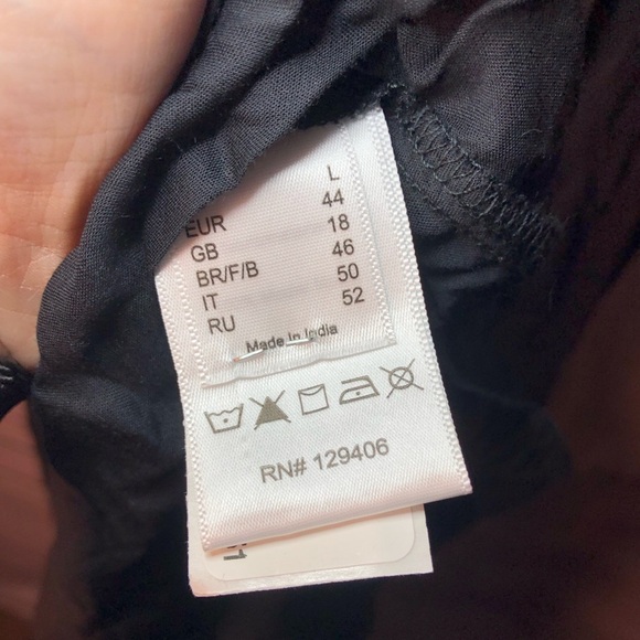 Women's Black Swim Coverup Large NWOT - Picture 7 of 13